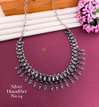 2 Navaratri Special Oxodize Silver Hasadi Set Wholesale Price In Surat
